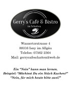 Gerry´s Café & Bistro im Schatten Isny 