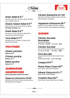 Residenz Heinz Winkler menu