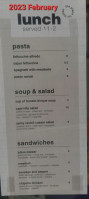 Hegel Eins menu