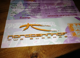 Nordbahnhof Two Buddhas menu