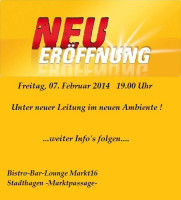 Bistro Lounge Markt16 Stadthagen menu