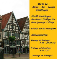 Bistro Lounge Markt16 Stadthagen menu