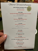 Landgasthof Böck menu