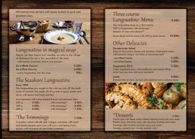 Fjorubordid menu