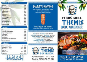 Themis Der Grieche Haltern (griechische menu