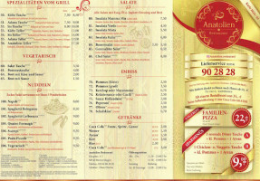 Anatolien Meinerzhagen menu