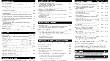 Zum Ritterhof menu