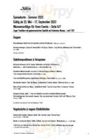 Aklin menu