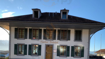 Bahnhof outside