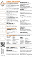 Bayview By Michel Roth menu