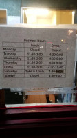 Ella Italia menu