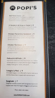 Pizzeria- Dejvid's menu