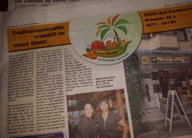 Die Kleine Kneipe menu