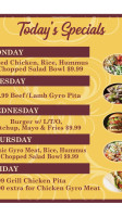 Pizza Boxx menu
