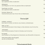 Landhaus Adorf Carte