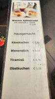 Eis Veronesi menu