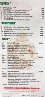 Ban Mai menu