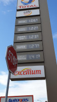 Totalenergies Tankstelle outside