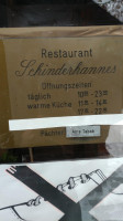 Pizzeria Zur Ratsstube menu
