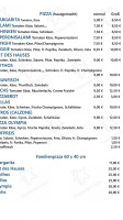 Eis Cafe Pizzeria Localino menu