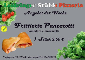 Pizzeria Da Mimmo menu