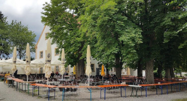 Klosterstüble Oberschönenfeld Mit Biergarten outside