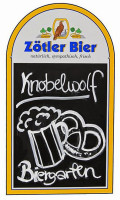 Knobelwolf Biergarten logo
