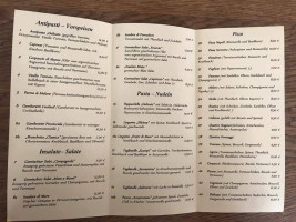 Pizzeria Delicato menu