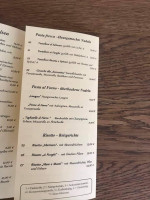 Pizzeria Delicato menu