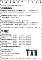 Adler Ostrach menu