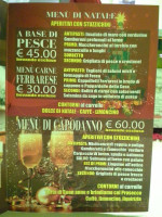 Augsburger Eiskistle menu