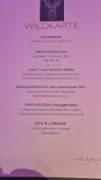 Patrix Restaurant menu