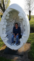 Speckladle outside