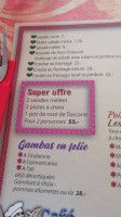 Du Nord menu