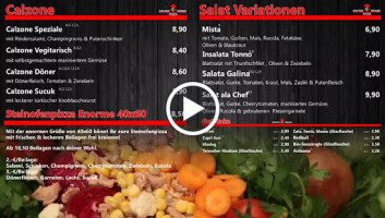 Centro Döner - Kebap und Pizza menu