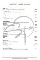 Seestern Senftenberger See menu