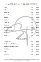 Seestern Senftenberger See menu