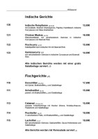 Oblomow menu