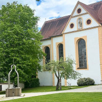 Klosterstüble Oberschönenfeld Mit Biergarten outside