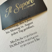 Il Sapore Im Bärengarten Erlangen menu