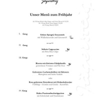Jägersteig menu