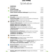 Café Steinbach menu