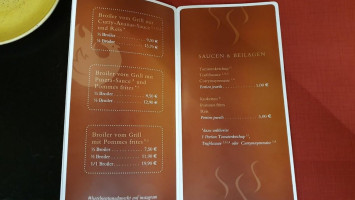 Grillstube Broiler menu