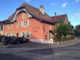 Maison de Ville de Grancy Cafe - Restaurant outside