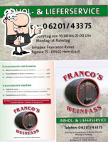 Francos Weinfass food