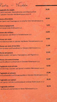 Pizzeria Ristorante La Taverna menu