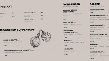Tauber Am See menu