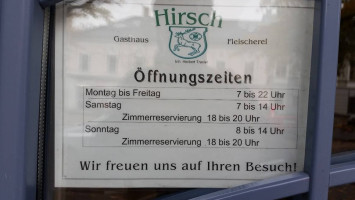 Gasthaus Fleicherei Hirsch inside