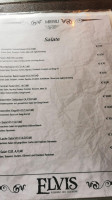 Elvis Pizzeria Cocktailbar menu