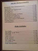 Fiaker menu